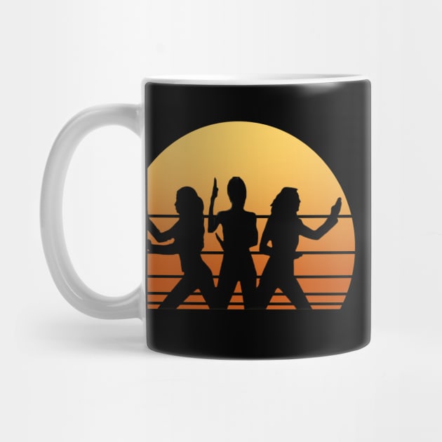 Charlie's Angels Vintage Sunset by LiunaticFringe